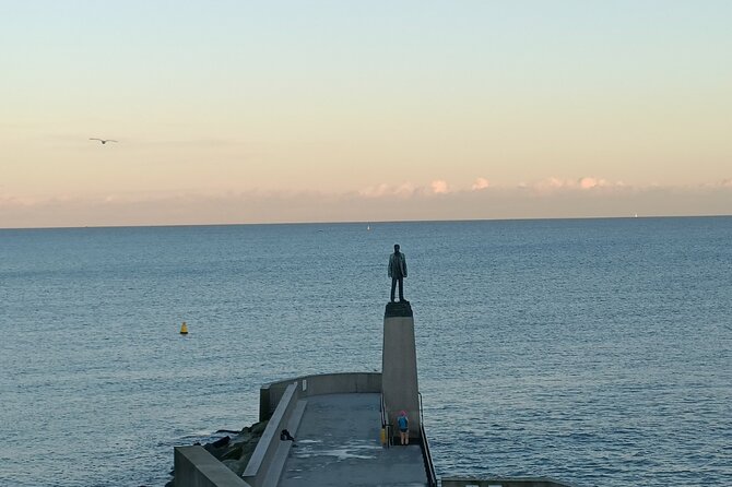 A Self-Guided Stroll Along Dún Laoghaire's East Pier - King George IV Monument and the RMS Leinster Memorial: power meets tragedy