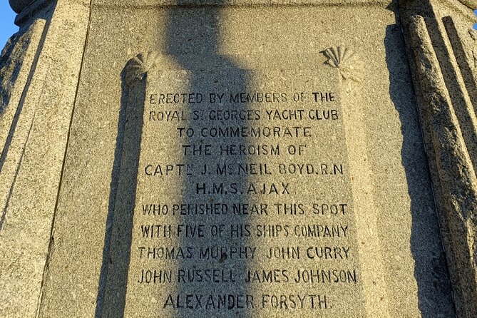 A Self-Guided Stroll Along Dún Laoghaire's East Pier - A Romanov eagle on a Crimean War cannon: the Russian connection