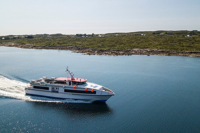 Aran Islands and Cliffs of Moher Day Cruise sailing from Galway City Docks - Crew, safety, and the feel of the day with a max of 150
