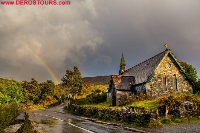 Best Ring of Kerry Tour ex Killarney inc Killarney National Park - Kerry Bog Village Museum: rural life in thatched cottages and turf-cutting gear