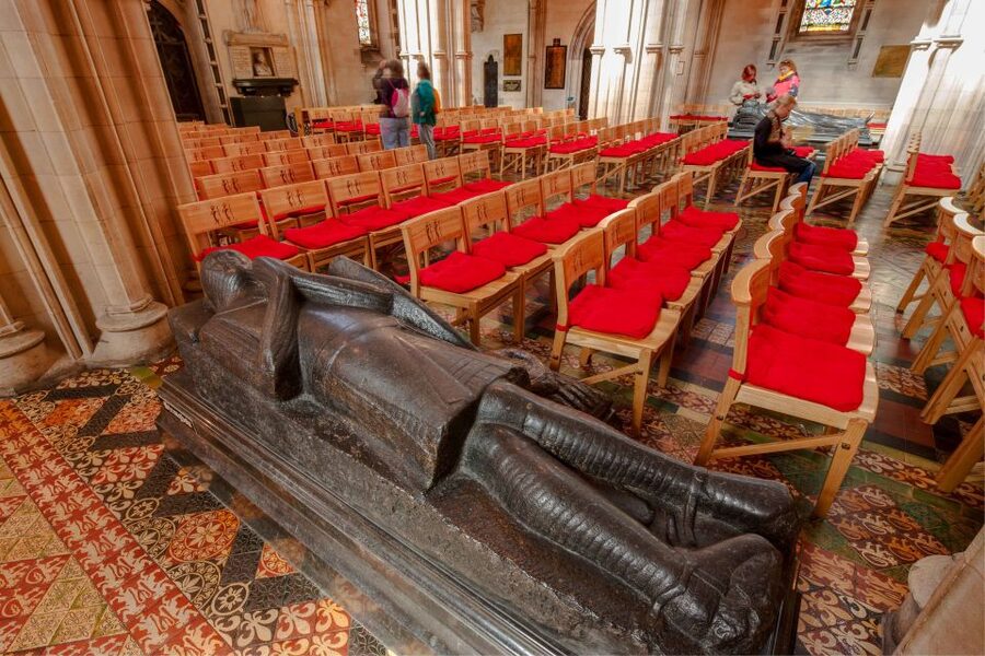 Christ Church Cathedral Entrance Ticket & Self-Guided Tour - The nave experience: stained glass, medieval floor tiles, and pilgrim footsteps