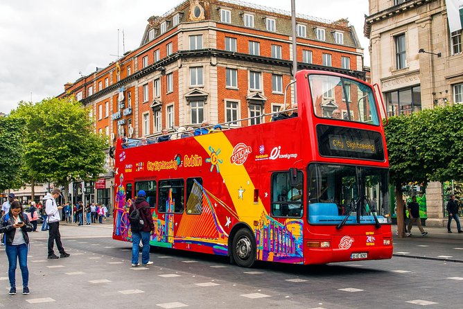City Sightseeing Dublin Hop-On Hop-Off Bus Tour - Open-Top Double-Decker Comfort, Audio Commentary, and Your Rain Plan