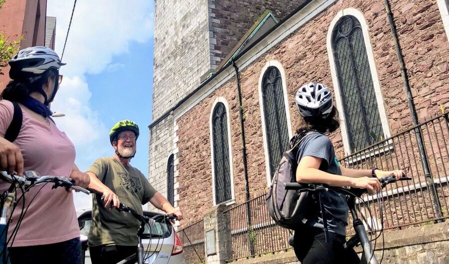 Cork: Cork City Cycle Tour - Regular Bike - Bridge-and-Spire Highlights: Shakey Bridge, Elizabeth Fort, and Shandon