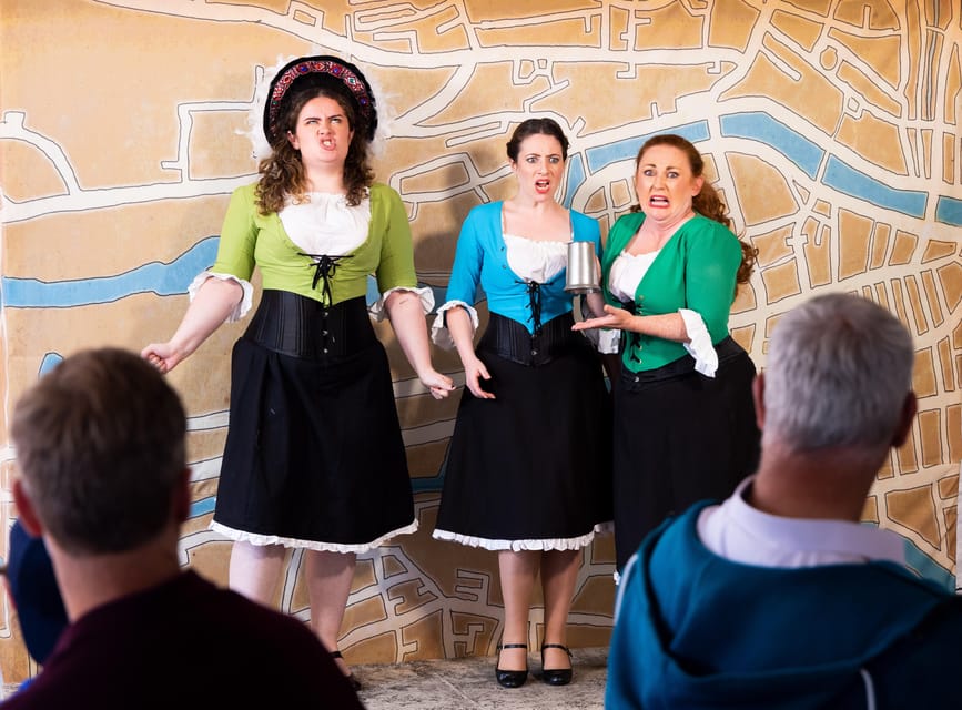 Cork: Hysterical Histories, Comedic Dinner Theater Show - Key Things You’ll Notice Right Away