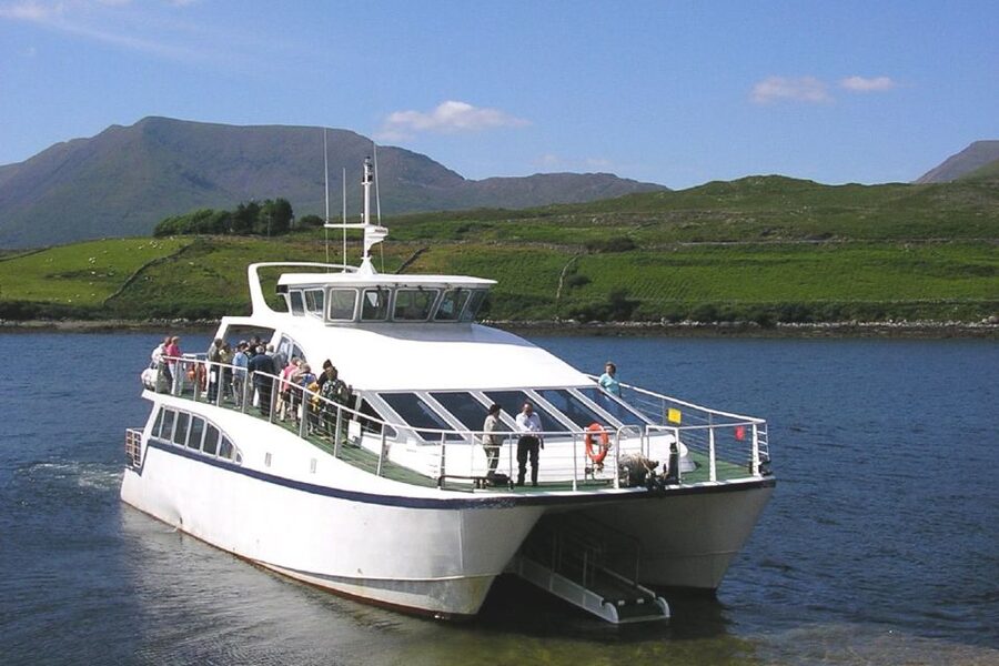 County Galway Killary Fjord 1.5-Hour Sightseeing Cruise - The Connemara Lady: Comfortable Indoors and a Deck for Cold Air