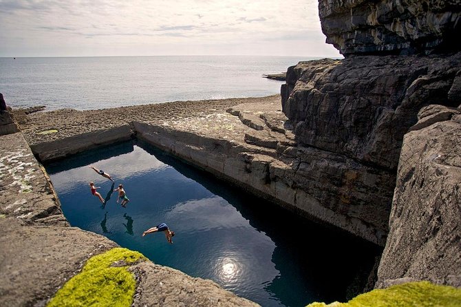Cycling Inishmore Island. Aran Islands. Self-guided. Full day. - The Worm Hole: A Rectangular Sea Pool With Real Motion