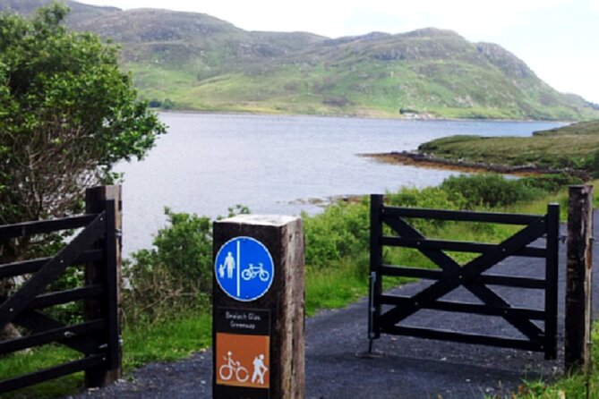 Cycling Westport & the Great Western green way. Mayo. Self-guided - Mulranny and Mallaranny Area: Beaches and Croagh Patrick in the Same Frame