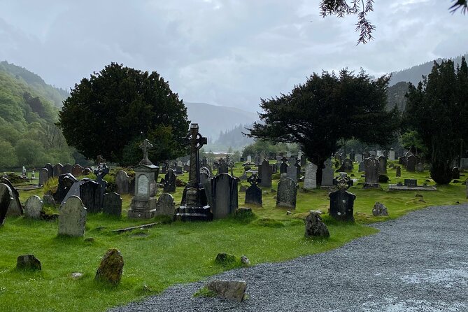 Day Tour from Dublin: Wicklow Mountains, Glendalough, Powerscourt - Stop 4: Guinness Lake (Lough Tay), the “pint” view and film trivia