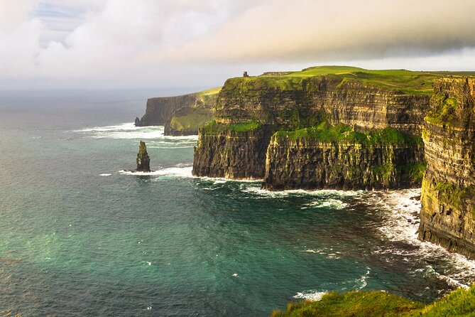 Day trip to Cliffs of Moher & Bunratty Castle and Ennis - Cliffs of Moher: the 210-meter walk and the visitor center plan