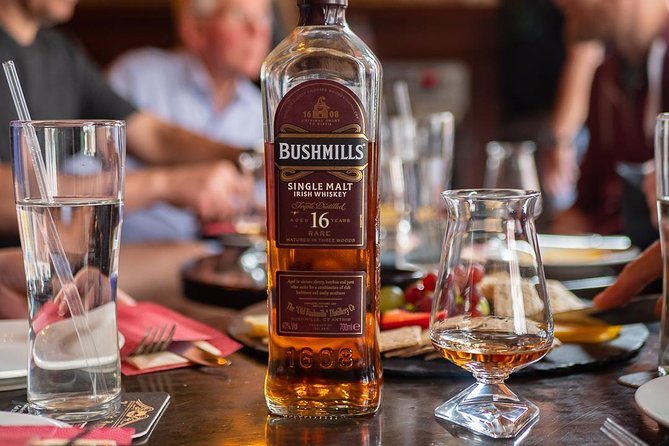 Deluxe Whiskey and Food Tasting in Dublin - The guide factor, from Tiernan to John to Andrew