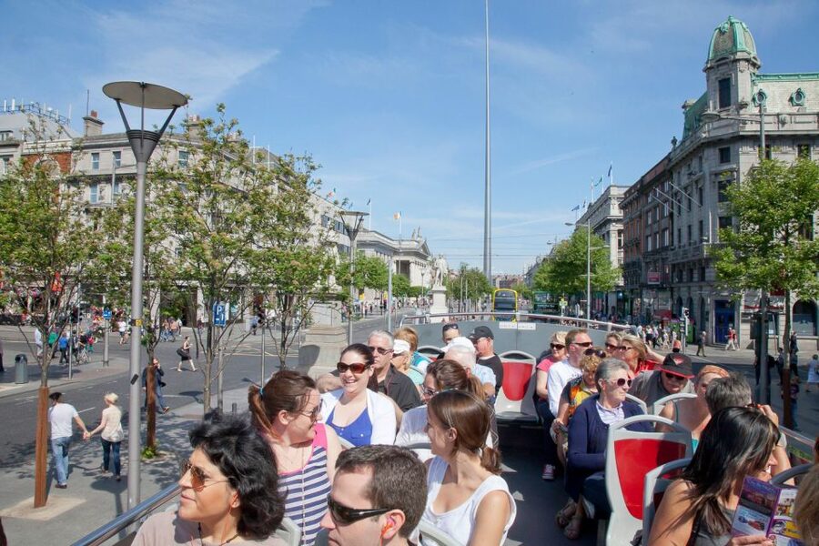 Dublin: Big Bus Hop-On, Hop-Off Tour with Live Guide - Museums, modern art, Kilmainham Gaol, then Phoenix Park