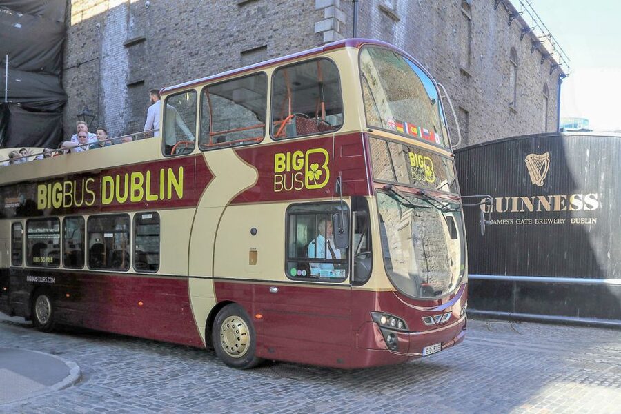 Dublin: Big Bus Hop-On, Hop-Off Tour with Live Guide - The included walking tour and night panoramic cruise, and how to schedule them