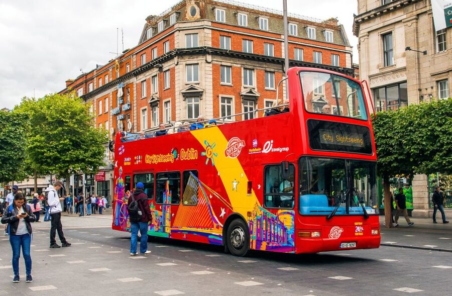 Dublin: City Sightseeing Hop-On Hop-Off Bus Tour - The bus as a transport tool, not just a sightseeing ride