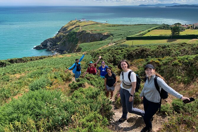 Dublin Coastal Hike with Howth Adventures - Howth Summit and the wildflower heath: stories with sea in the background
