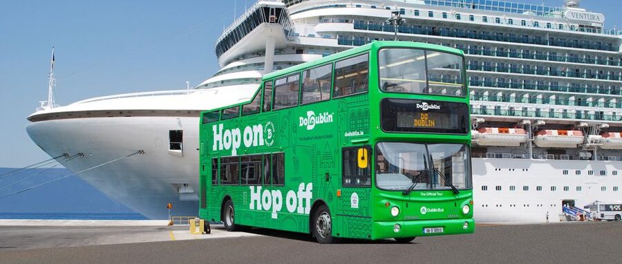 Dublin: Cruise Excursion Hop-On Hop-Off Tour & Rail Ticket - Dublin From the Water: Your Rail Jump into the City