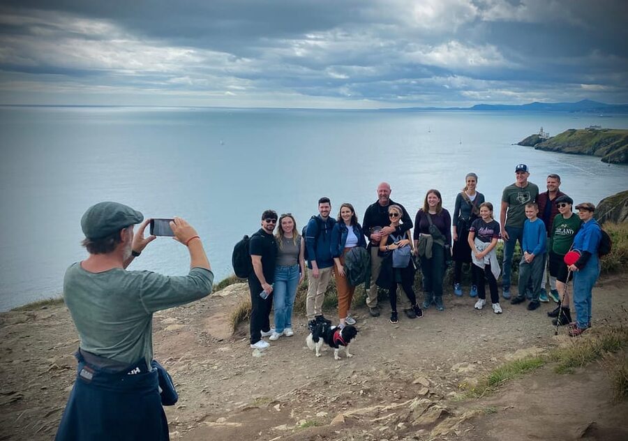 Dublin: Dublin Coastal Hike and Pints & Puppies - The cliff views matter, but the hike gets steep