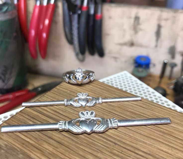 Dublin: Forge Your Own Silver Claddagh Ring Workshop - Silver Works Dublin: from store front to workbench