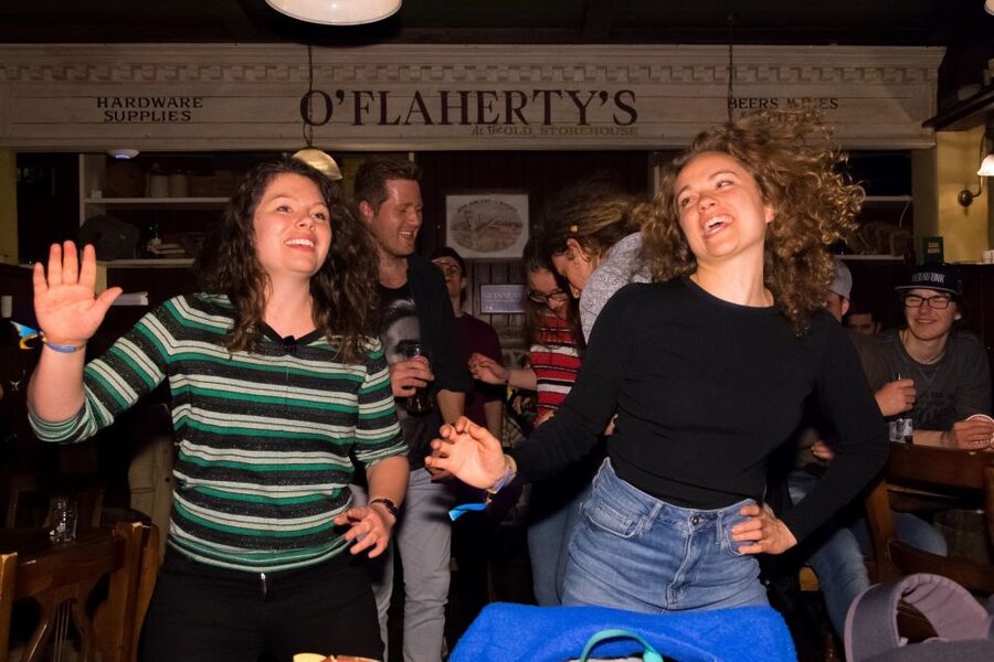 Dublin: Generation Pub Crawl - Stop 1: your warm-up Guinness and a strong first vibe