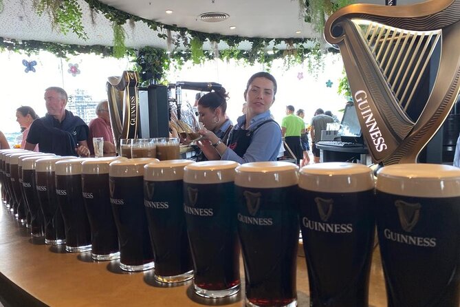 Dublin Guinness Storehouse, Molly Malone Statue and Book of Kells - The Liberties: 12th-century roots, Viking Dublin, and the wall segment