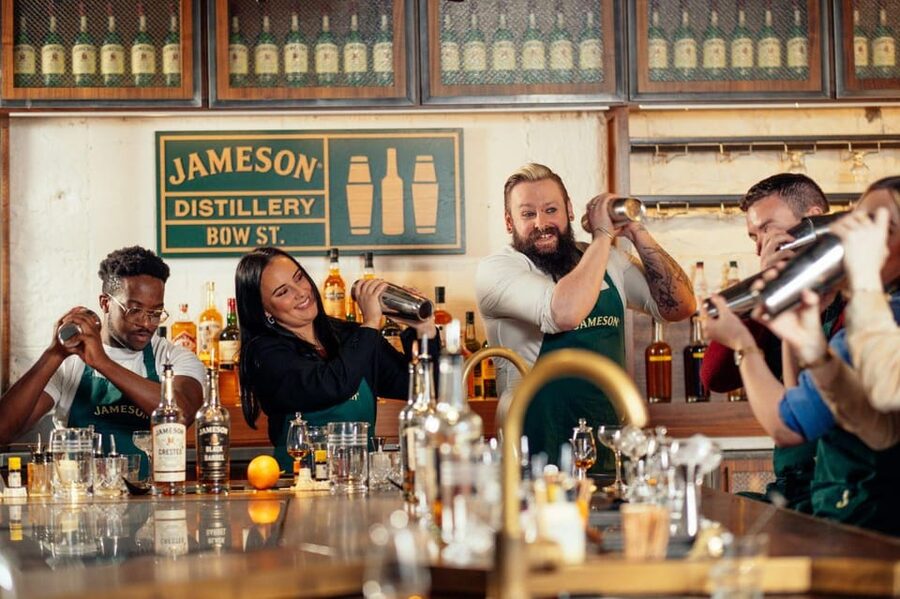 Dublin: Jameson Distillery Whiskey Cocktail-Making Class - Arriving at Jameson Distillery on Bow Street