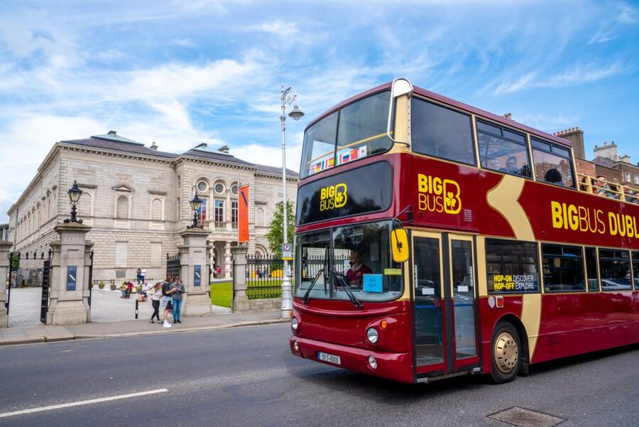 Dublin: Jameson Whiskey Distillery & Hop-on Hop-off Bus Tour - Getting on the bus at 13 OConnell Street Upper