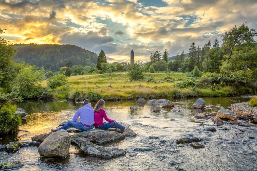 Dublin: Kilkenny, Wicklow & Glendalough Tour & Sheepdog Show - Wicklow Mountains scenic drive with movie-friendly roads