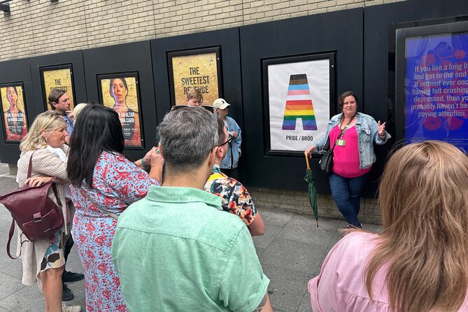 Dublin LGBTQ Pride Historical and Cultural Walking Tour - Temple Bar to the queer HQ area: more than a photo stop