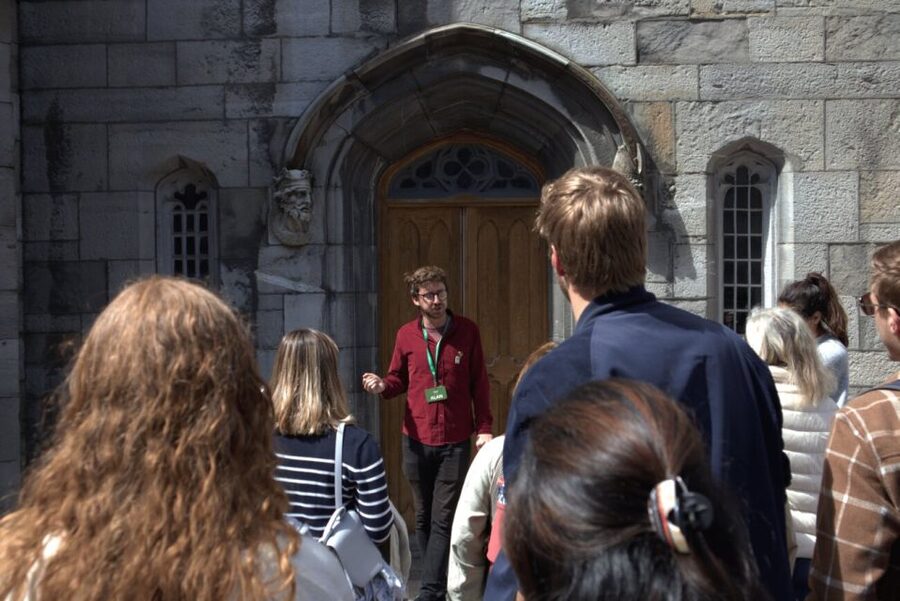 Dublin: Mythology, Folklore and Legends Walking Tour - Temple Bar turns into a legend starter kit
