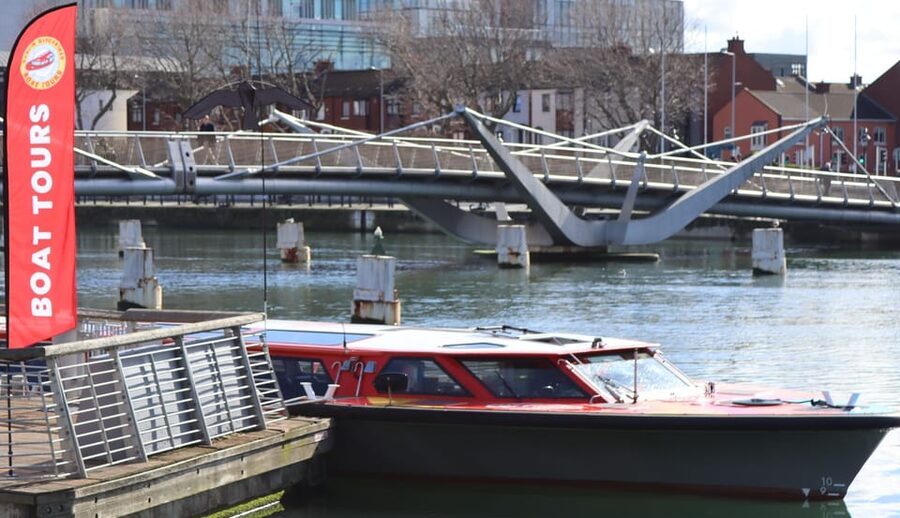 Dublin: River Liffey Sightseeing Cruise - Ha’penny Bridge and the Custom House: seeing Dublin’s “center” from the river