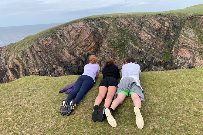 Erris Head Guided Walking Tour (AlchemyTours.ie) - Stop 3, Gubastuckaun: sheep and lamb photos, plus a breather