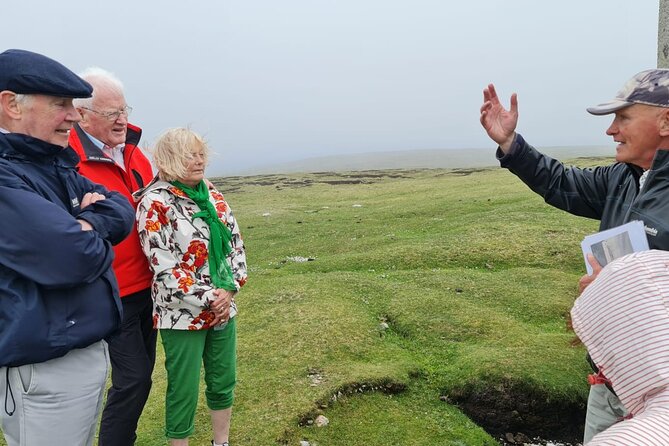 Erris Head Guided Walking Tour (AlchemyTours.ie) - Stop 1, Glenlara: sheep-proof fence climbs and Atlantic air