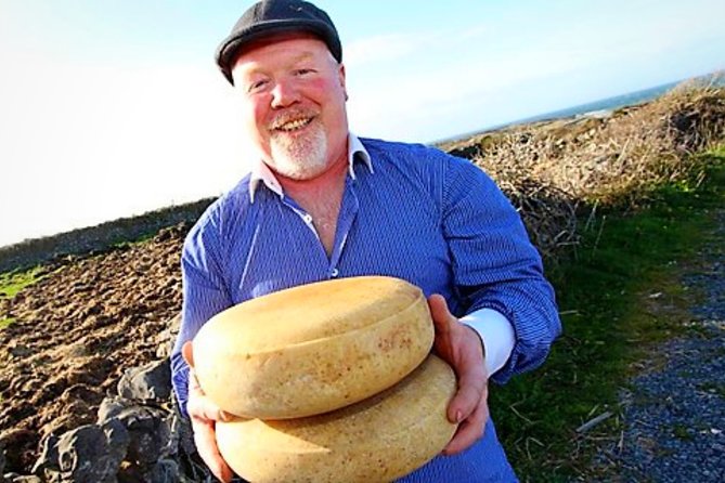 Food, heritage & cultural tour Inishmore, Aran Islands. Guided. - Pickup timing and how the day typically flows