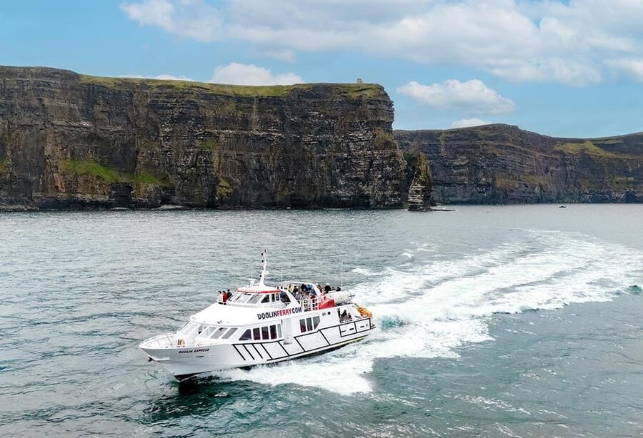 From Doolin: Cliffs of Moher Boat Tour - From Doolin Pier to Hag’s Head: how the route actually plays out
