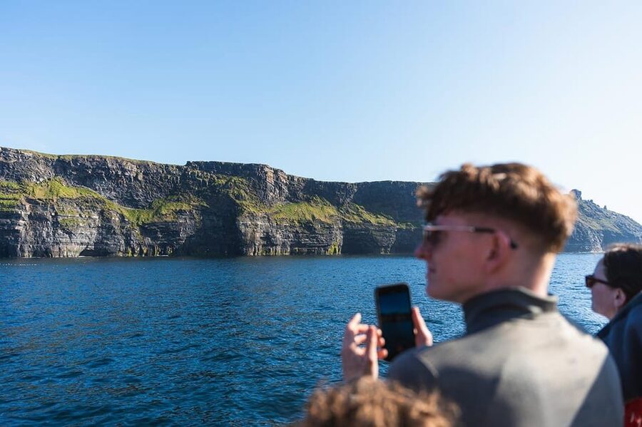 From Doolin: Cliffs of Moher Boat Tour - Sea-level Cliffs of Moher views, plus photo angles on both sides
