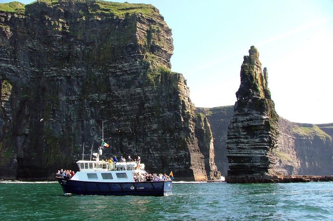 From Dublin: Cliffs of Moher, Bird of Prey & Aillwee Cave - Boat ride vs Bird of Prey demo: handling rough Atlantic weather
