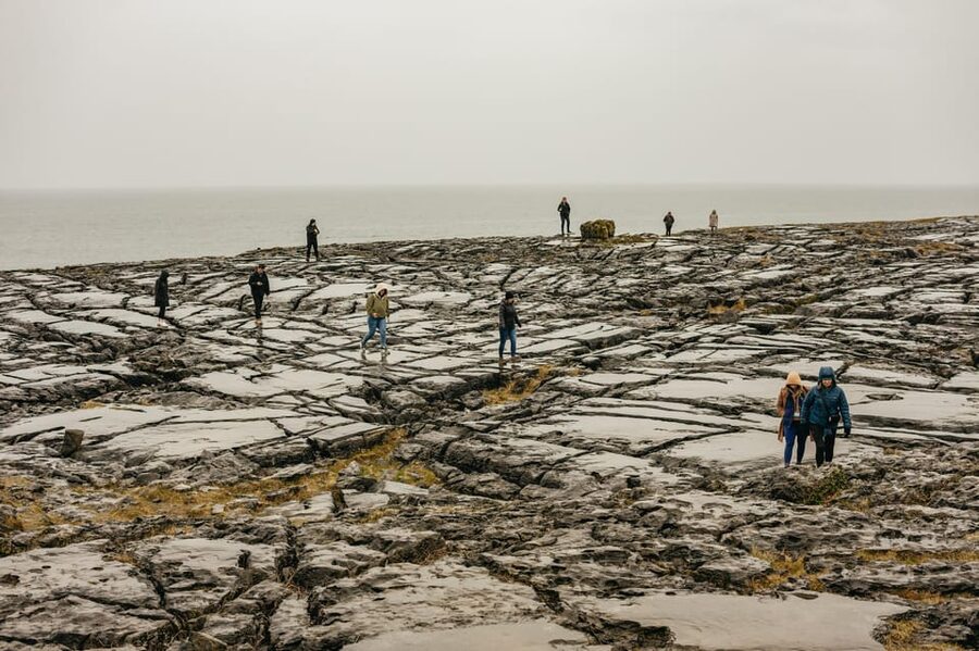 From Galway: Cliffs of Moher and The Burren Guided Day Trip - Starting in Galway at Kinlay Hostel, then straight toward the coast