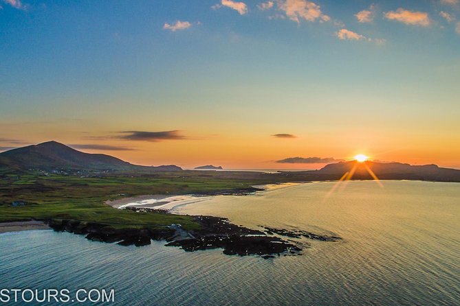 Full-Day Tour of the Dingle Peninsula, Slea Head, and Inch Beach - Atlantic views to the Dingle Peninsula, with the coach doing the hard work