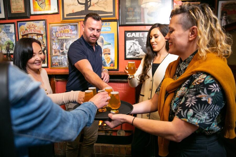 Galway Food Tour - The tasting lineup, from oysters to sweet treats