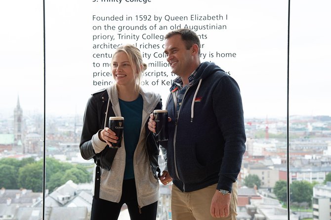 Guinness Storehouse Ticket and Big Bus Dublin Hop-on Hop-off Tour - Onboard commentary, sound levels, and where to sit for the best experience