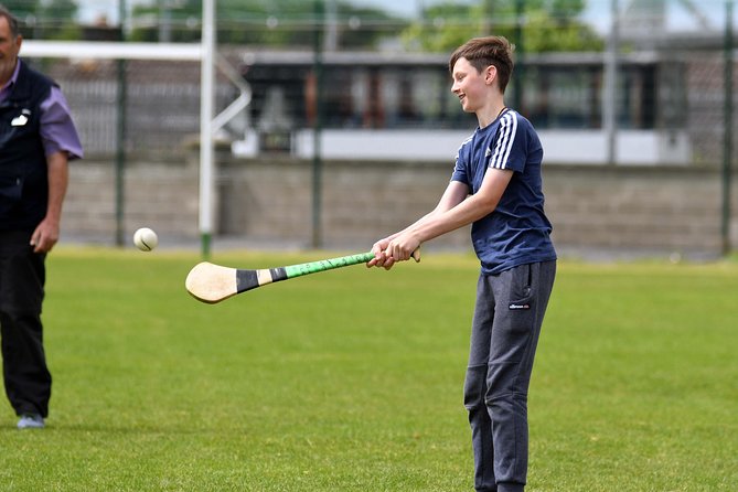 Hurling Tours Ireland - Hurling Experience in Kilkenny - Coaches named James, teaching you how to hit and pass