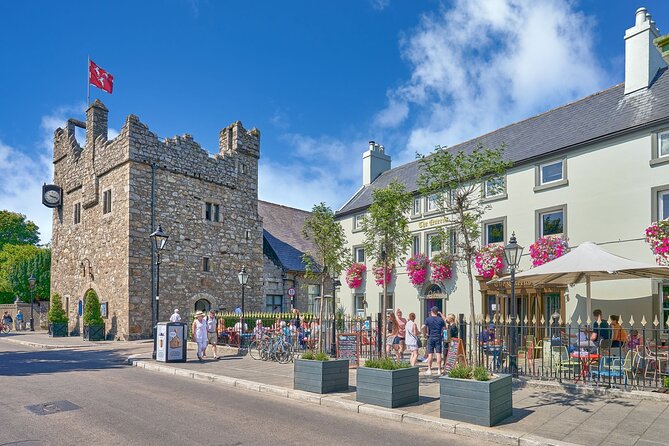 Interactive Living History in Dalkey Castle near Dublin City - St Begnet’s church and graveyard: the atmospheric change of tone
