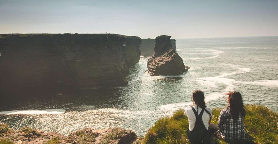 Ireland: 3-Day West Coast Explorer Tour - Day 1: Kinvara, The Burren, and Cliffs of Moher from the fast road west