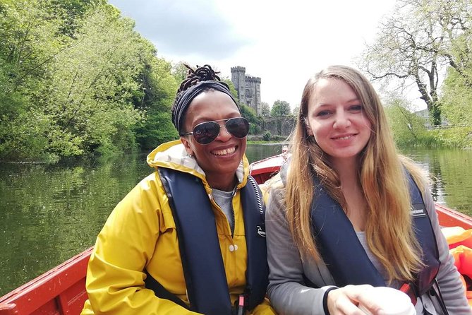 Kilkenny Boat Trip - What You See Along the River: Castle, Cathedral, and the Round Tower Angle