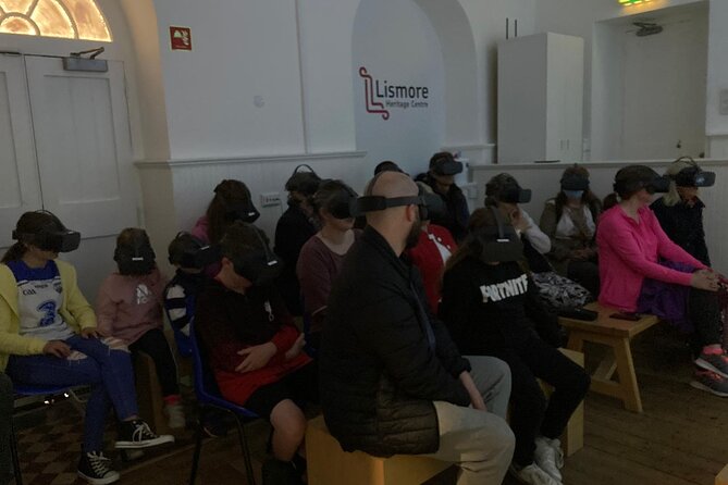 Lismore Castle VR Experience - Your 30-minute VR run-through: curtain, headset, and 360 rooms