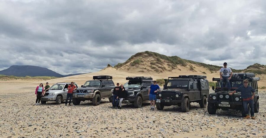 Off Road Tour of Donegal - The Off-Road Route: Empty Beaches and Ancient Bog Lands