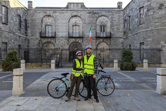 Private Dublin Historical and Heritage Tour by Bike - St Patrick’s Cathedral: views, gardens, and a big-name rival