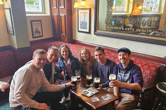 Pub Crawl Walking Tour Through the Heart of Irelands Capital - Palace Bar, the Guinness moment, and the Irish whiskey wall of fame
