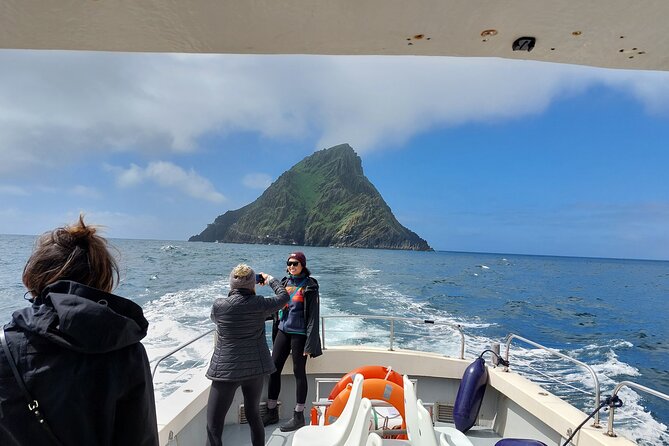 Skellig Michael : Ultimate Skellig Coast Tour with AquaTerra - Skellig Michael from the water, not the hiking trail