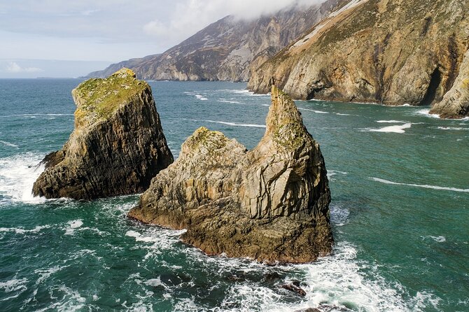 Slieve League cliffs cruise. Donegal. Guided. 1 ¾ hours. - Killybegs Departure: Rotten Island and St Johns Point