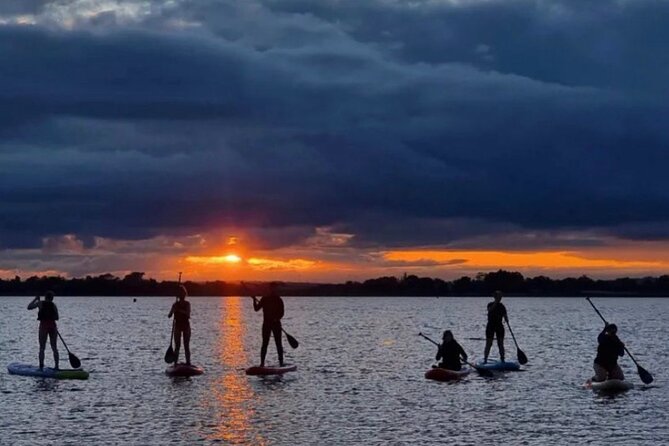 Sunset SUP experience in Malahide, Dublin - Arriving at Malahide Yacht Club and Getting Ready